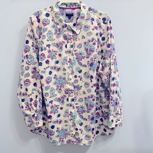 Talbots Size 2X Like New Blouse